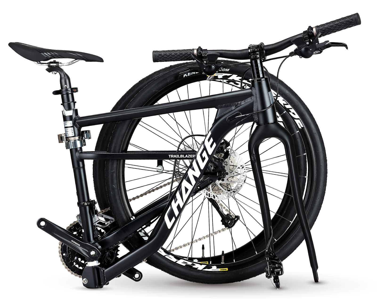 Full-Size Folding Hybrid Bike DF-910 2025 Spec Change Bike UK