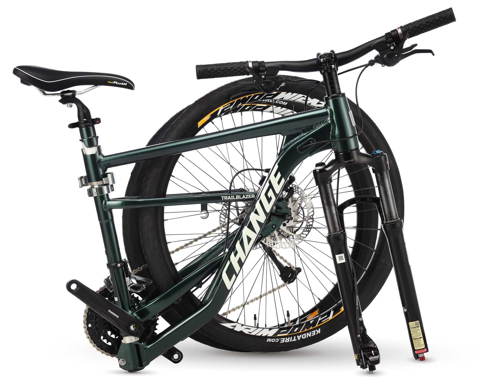 Full-Size Folding Mountain Bike DF-909 2025 Spec Change Bike