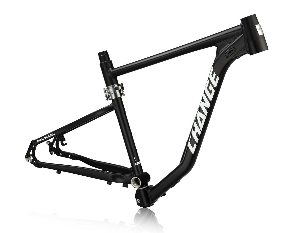 Folding Hybrid Bike Frame - DF-933 &amp; Carbon Forks (NEW for 2025)